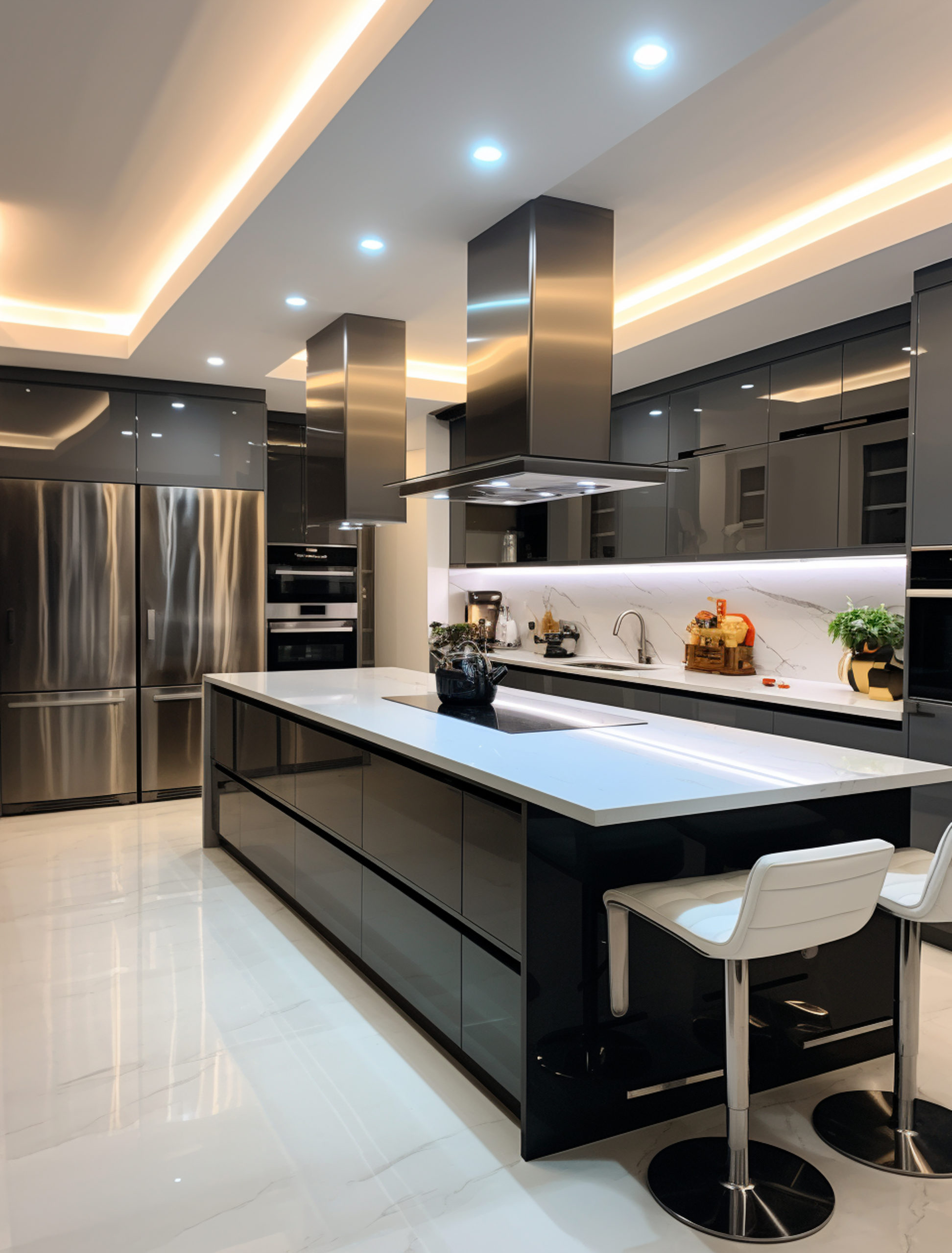 Bold backsplash design in kitchen remodeling Connecticut